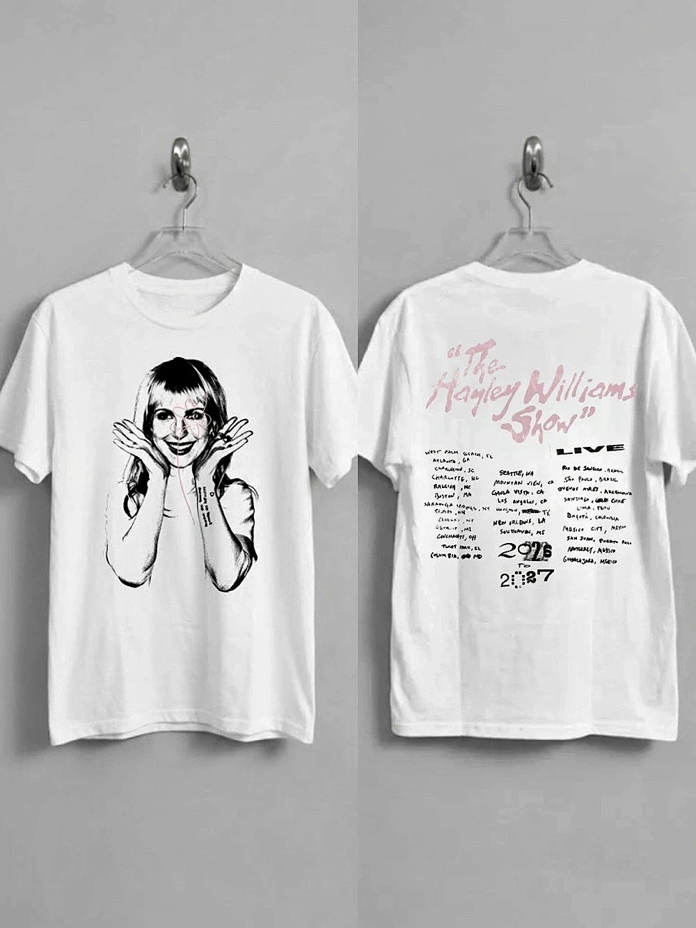 Hayley Williams The Hayley Williams Show 2026 2027 "THWS" Tour Tee